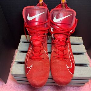 Nike Vapor Untouchable 3 Elite University Flyknit Red Football cleats Men 11